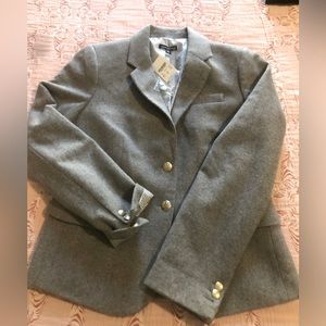J Crew gray blazer, nwt